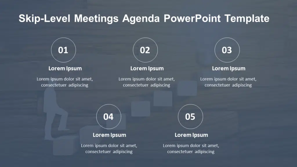 What is a Skip-Level Meetings Agenda PowerPoint Template