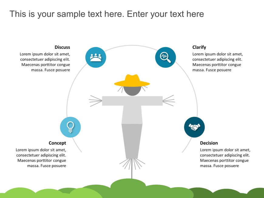 Straw Man PowerPoint Template