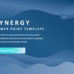 Waves Background PowerPoint Template & Google Slides Theme
