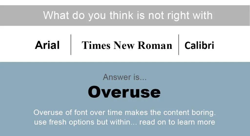 Make the Best Font