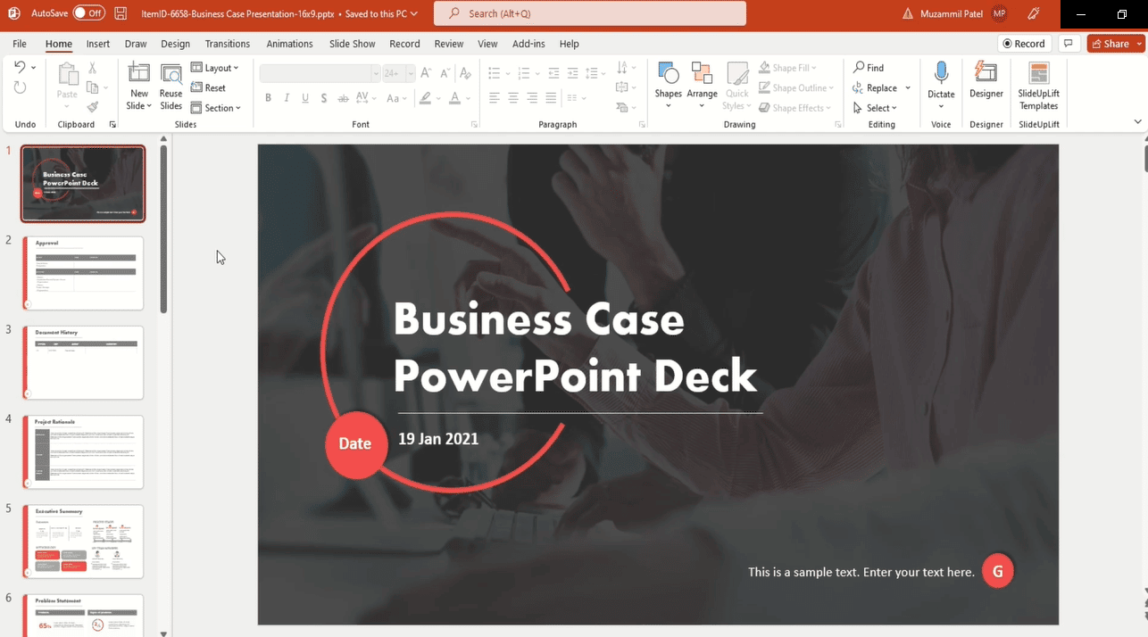 how to connect 2 powerpoint presentations