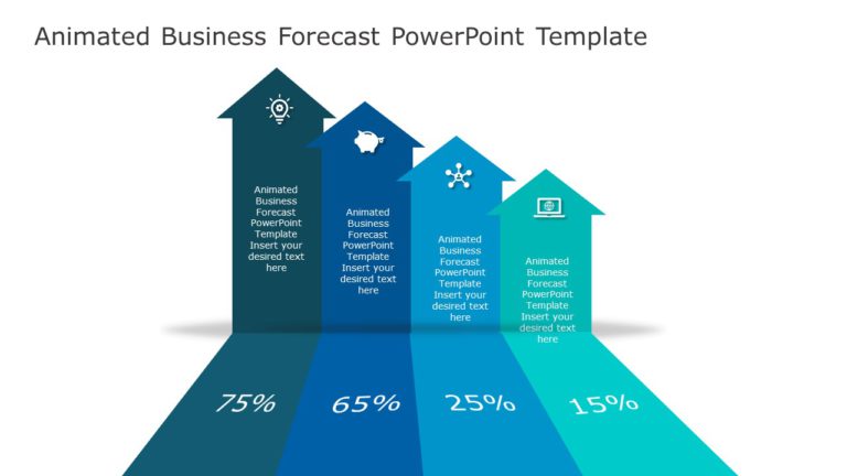 Animated Business Forecast PowerPoint Template & Google Slides Theme