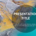 Animated Earth Cover Title PowerPoint Template