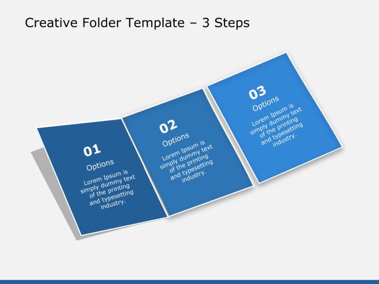 Animated Folder Options PowerPoint Template & Google Slides Theme