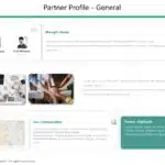 Animated General Partner Profile PowerPoint Template & Google Slides Theme