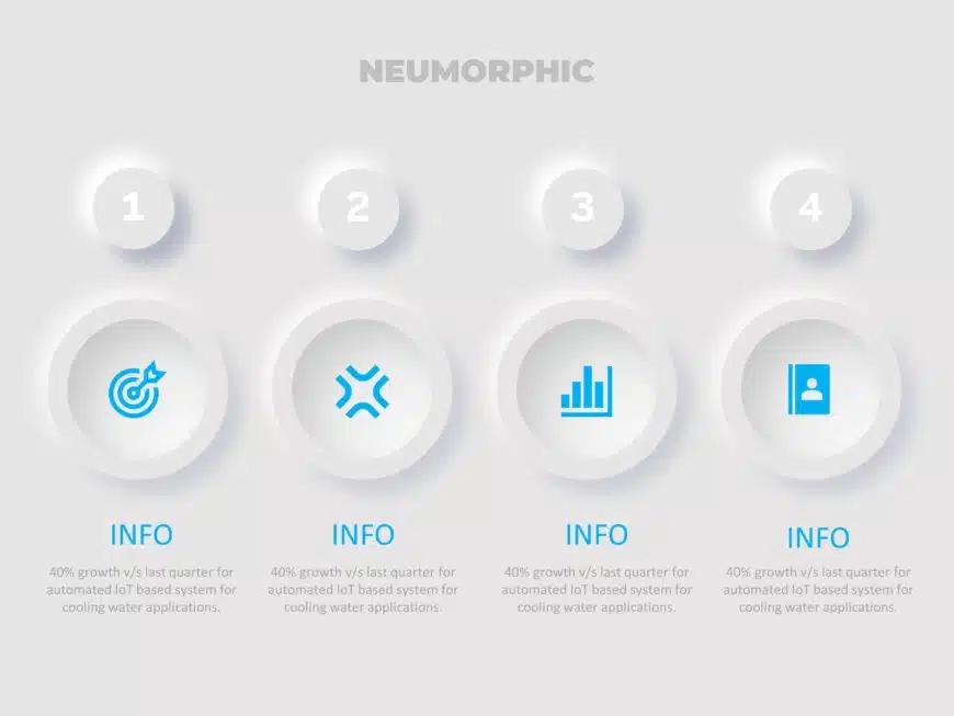 Animated Neumorphic PowerPoint Template