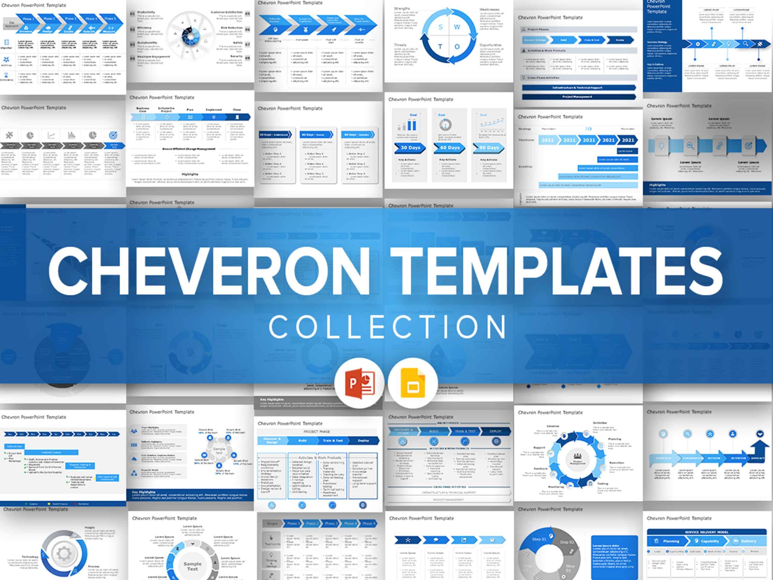 Chevron Templates Collection for PowerPoint & Google Slides
