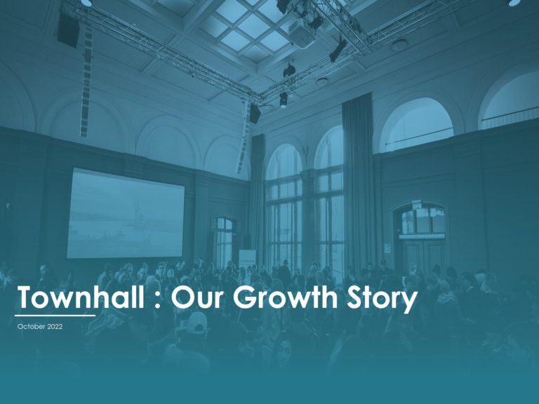 Company Growth Presentation & Google Slides Theme
