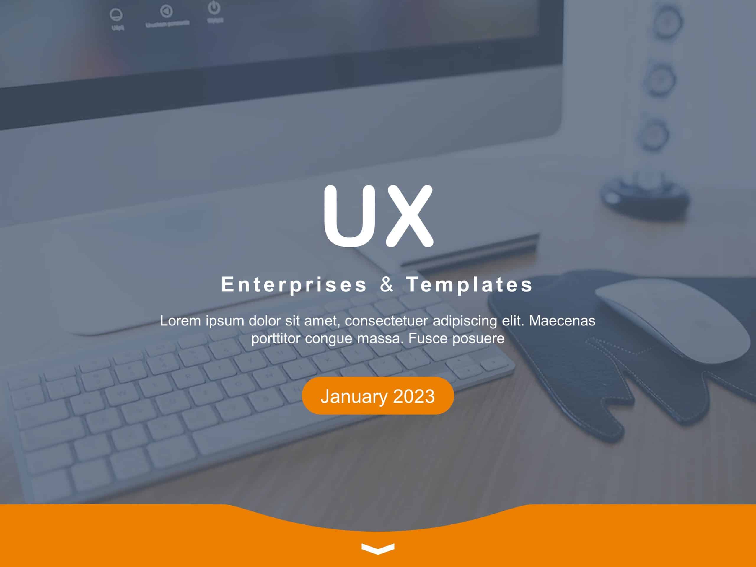 Cool Title Slide PowerPoint Template