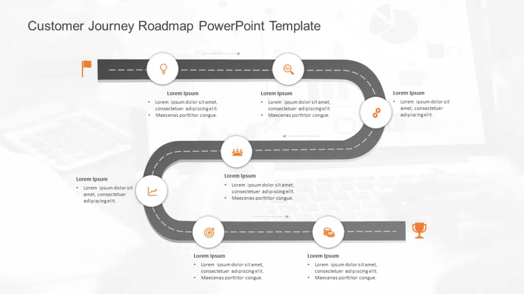 Customer Journey Roadmap PowerPoint Template