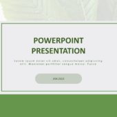 Green Pricing PowerPoint Template