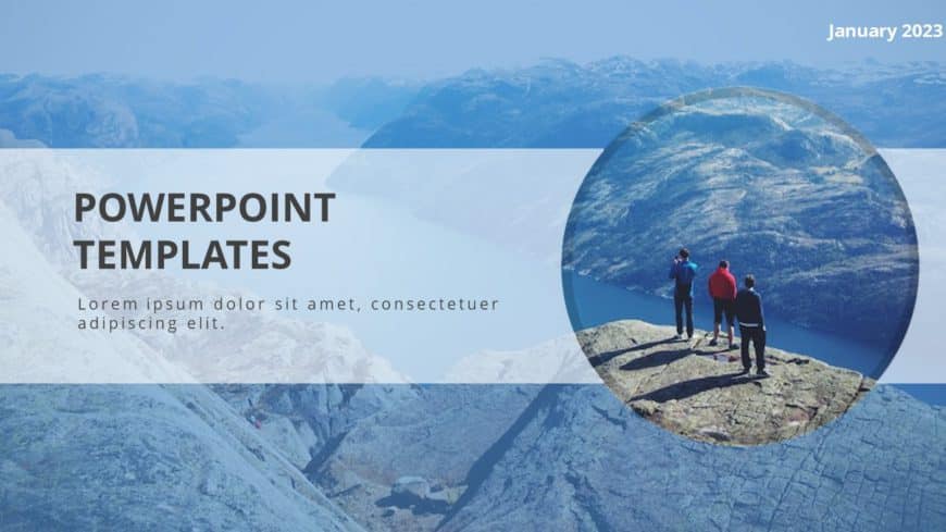 Image Title Slide PowerPoint Template
