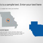 Missouri Map 3 PowerPoint Template & Google Slides Theme