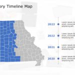 Missouri Map 5 PowerPoint Template & Google Slides Theme