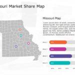 Missouri Map 7 PowerPoint Template & Google Slides Theme
