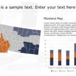 Montana Map 1 PowerPoint Template & Google Slides Theme