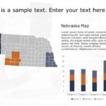 Nebraska Map 1 PowerPoint Template & Google Slides Theme