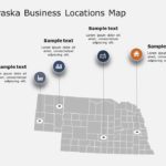 Nebraska Map 2 PowerPoint Template & Google Slides Theme