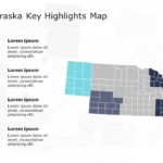 Nebraska Map 4 PowerPoint Template & Google Slides Theme