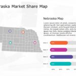 Nebraska Map 7 PowerPoint Template & Google Slides Theme