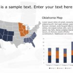 Oklahoma Map 2PowerPoint Template