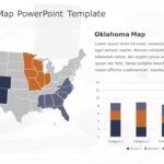 Oklahoma Map 1 PowerPoint Template & Google Slides Theme