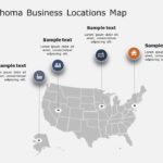 Oklahoma Map 2PowerPoint Template & Google Slides Theme