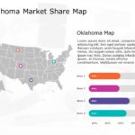 Oklahoma Map 7 PowerPoint Template & Google Slides Theme