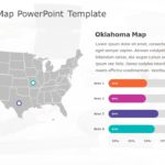 Oklahoma Map 7 PowerPoint Template & Google Slides Theme