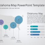 Oklahoma Map 8 PowerPoint Template & Google Slides Theme