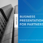 Business Presentation Title Slide