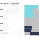 Utah Map 4 PowerPoint Template & Google Slides Theme
