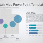 Oklahoma Map 8 PowerPoint Template