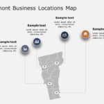 Vermont Map 2 PowerPoint Template & Google Slides Theme