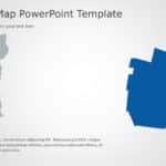 Vermont Map 3 PowerPoint Template & Google Slides Theme