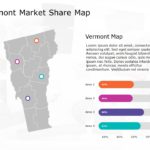Vermont Map 7 PowerPoint Template