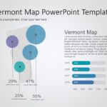 Oregon Map 8 PowerPoint Template