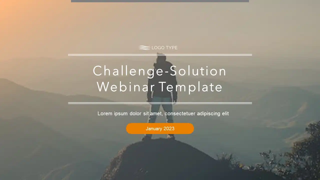 Webinar Title Slide & Google Slides Theme