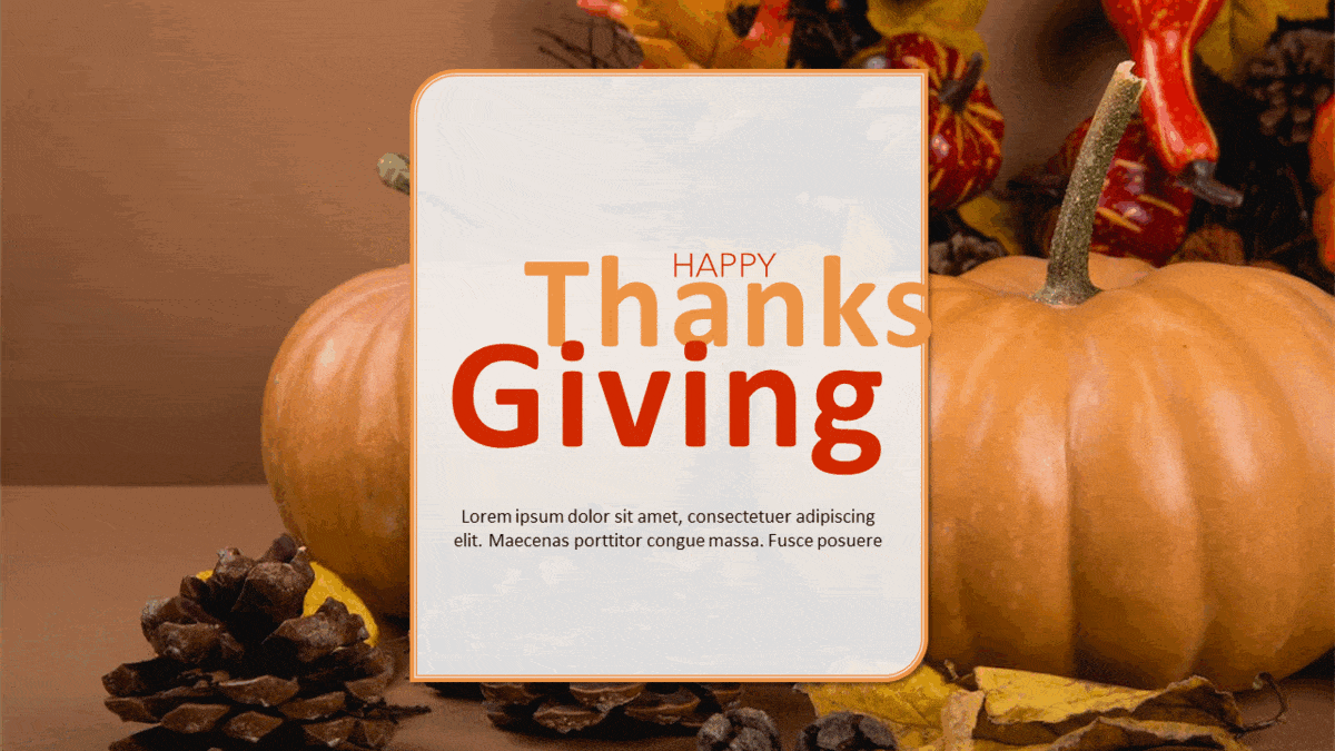 Thanksgiving Templates