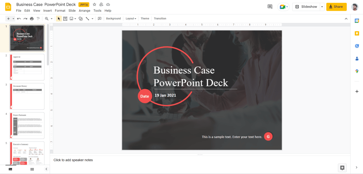 How to print Google Slides With Notes Google Slides Tutorial