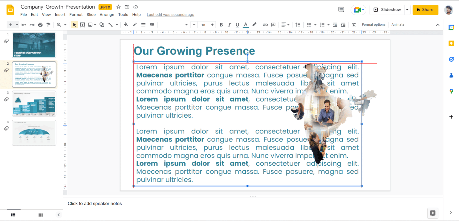 How to Wrap Text in Google Slides | Google Slides Tutorial