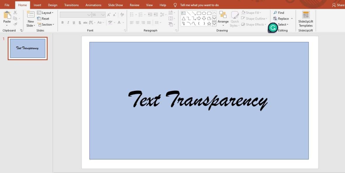 How to use transparency in PowerPoint | PowerPoint Tutorial