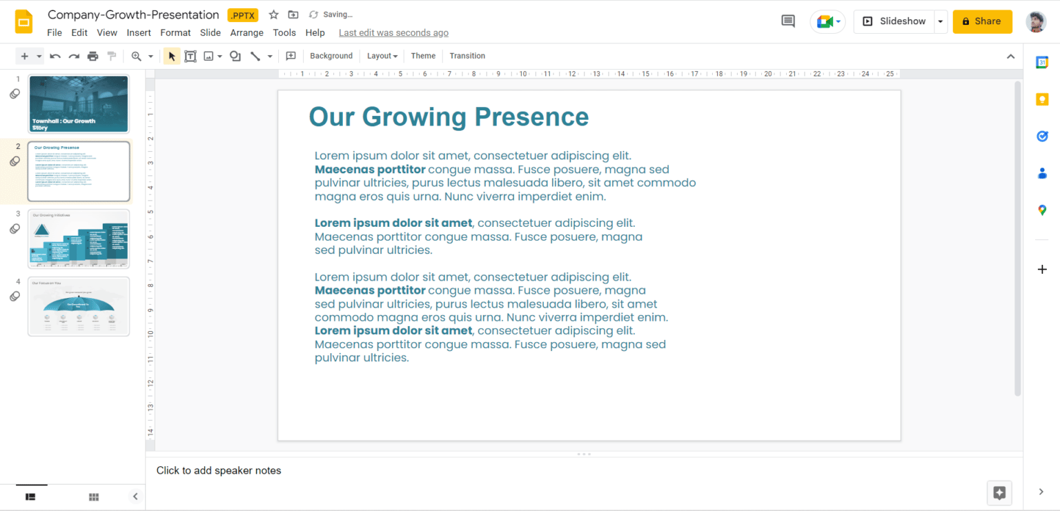 How to Wrap Text in Google Slides | Google Slides Tutorial