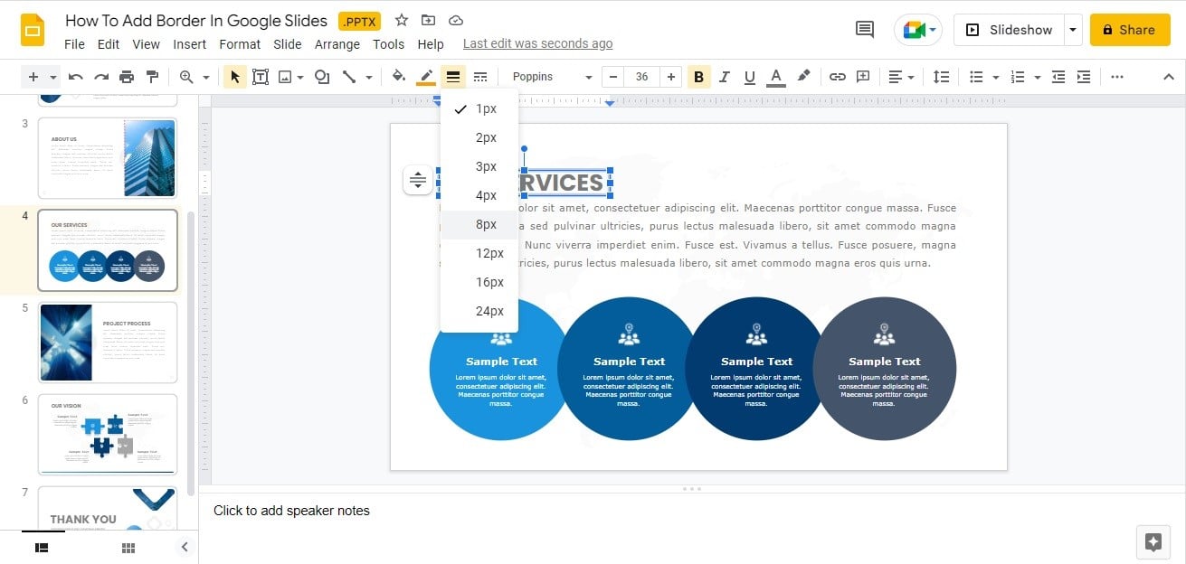 How Do You Insert A Border On Google Slides