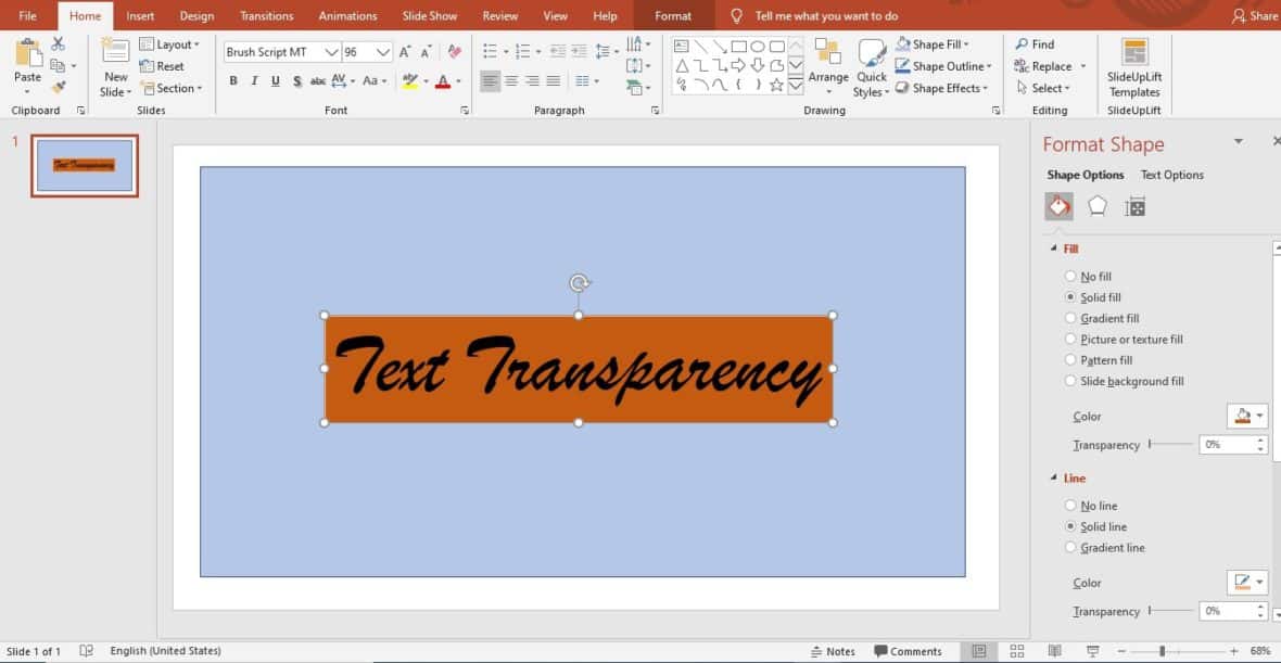 How To Use Transparency In Powerpoint Powerpoint Tutorial