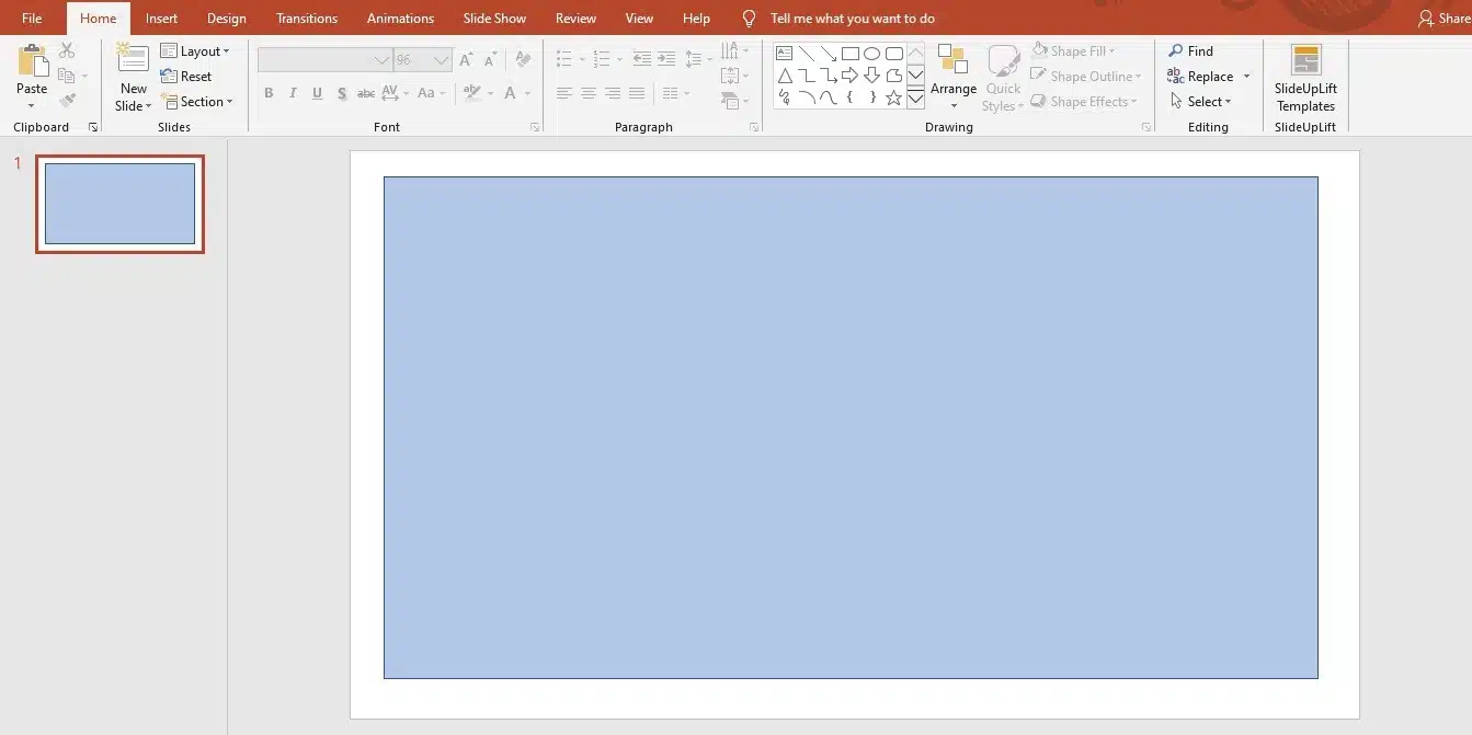 change Shape Transparency in PowerPoint