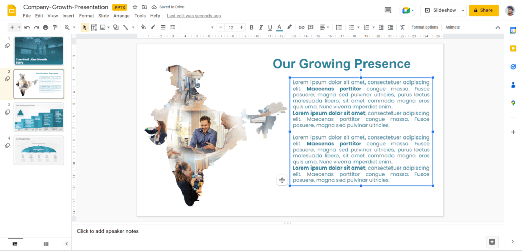 How to Wrap Text in Google Slides | Google Slides Tutorial