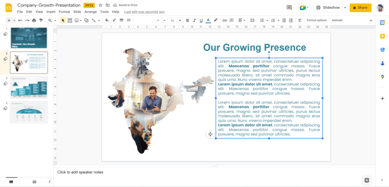 How to Wrap Text in Google Slides | Google Slides Tutorial