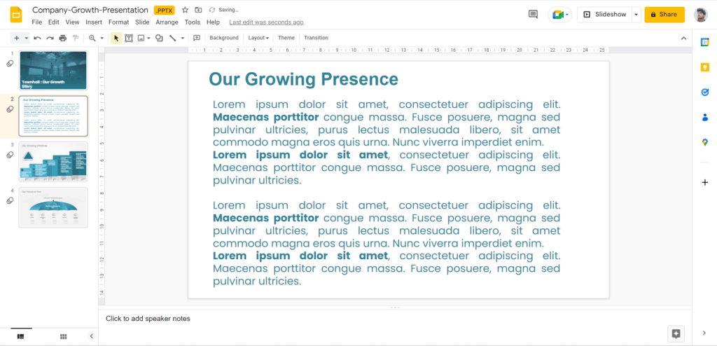How to Wrap Text in Google Slides | Google Slides Tutorial