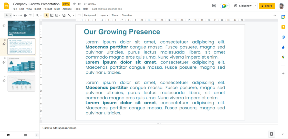 How to Wrap Text in Google Slides | Google Slides Tutorial